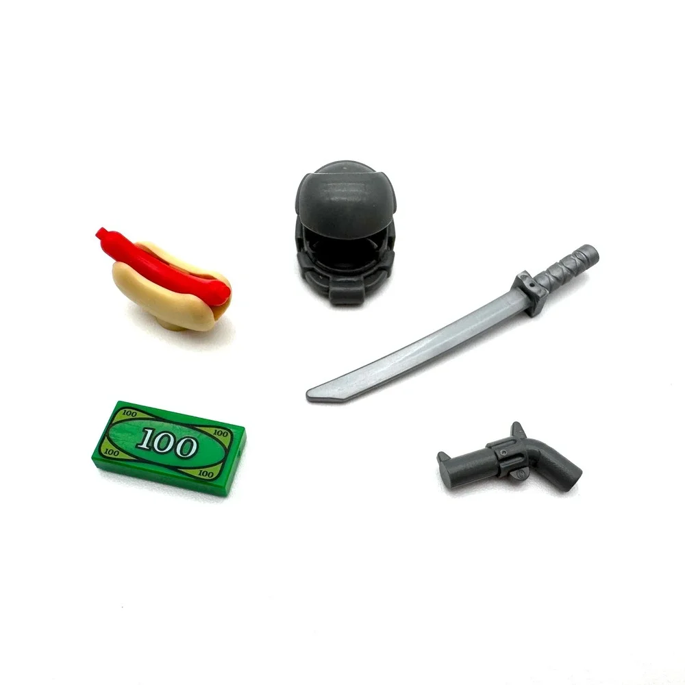 Lego Minifigure Lot Black Panther Marvel Dino Soldier WWII Custom Parts